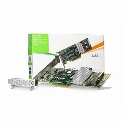New LSI Logic Controller Card 3ware SAS 9750-8i 8Port 6Gb/s PCI-Express