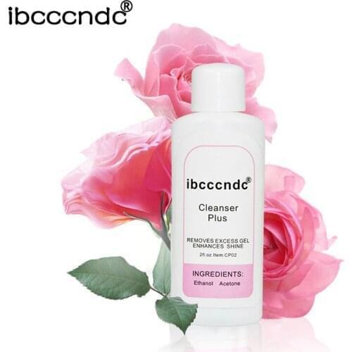 Newest Pro Cleanser Plus Removes Excess Gel Enhance Shine Sticky Remover Nail Polish UV Gel Sticky Remover Liquid Nail Art 60ml