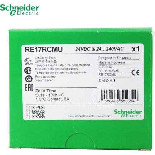 Original Electric RE17RCMU Time Relay Original Import (Indonesia) Rail Type