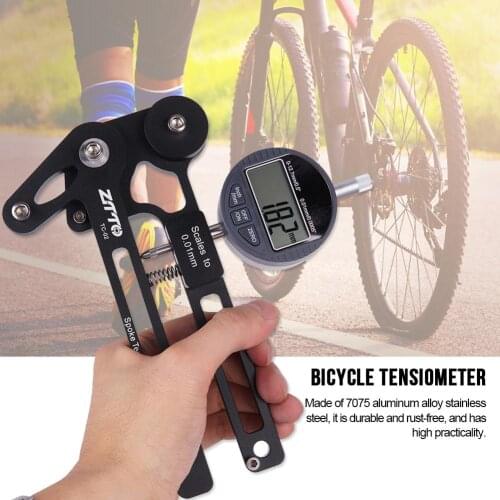 Bicycle Spoke Tension Tester Digital Scale Bike Indicator Attrezi Meter Tensiometer Tension Wheel Builders Tool For Cycling