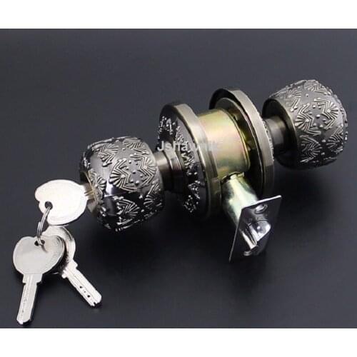 Luxury High Qulity Safe Round Handle Lock Security Door Lock With Keys