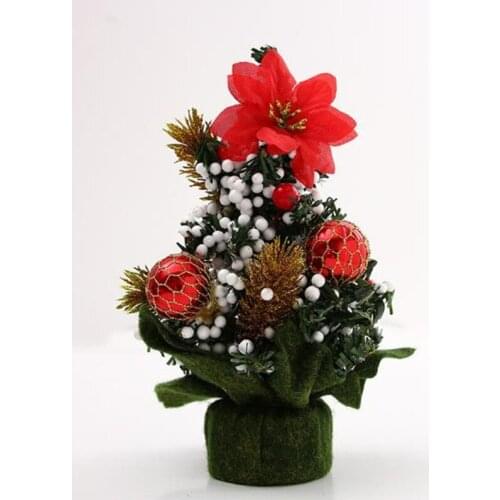 20cm Christmas tree new Year gifts Christmas decorations Desktop Christmas tree ornaments