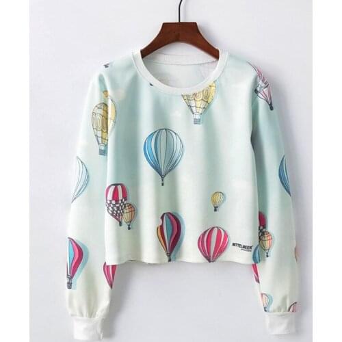 Women's Sweatshirts With Print Sunsee Sunling China