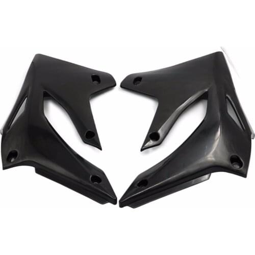KLX250 1 Pair ABS Front Side Cover Fuel tank Body Plate Guard For Kawasaki KLX 250 1994 - 2007 Decoration Protector Fairing