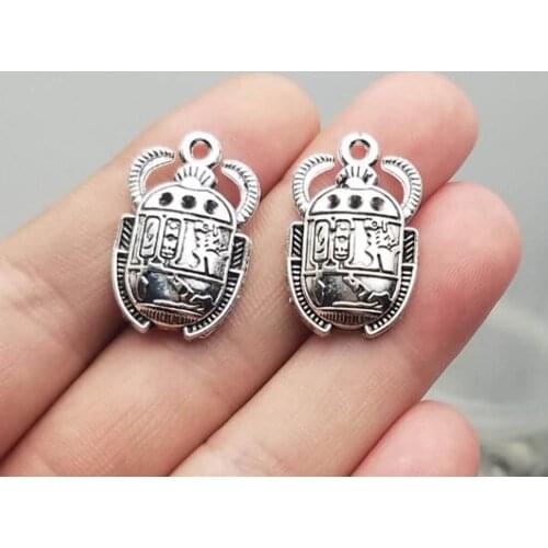 15pcs/lot--25x16mm, Antique silver plated Beetle charms, DIY supplies,Jewelry accessories
