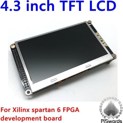 4.3 inch TFT LCD display module for XILINX FPGA development board 480(RGB) * 272 TFT monitor with 10 LEDs