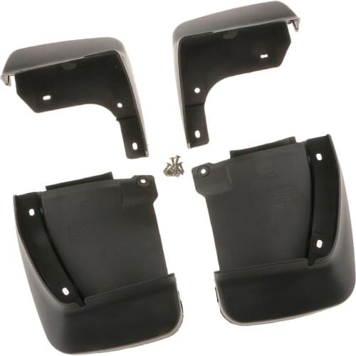 4 Pcs Universal Car Mud Flaps, Front, Rear, Splash Guard For Accord Sedan 2003-2007