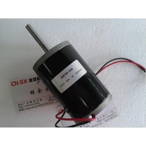60zy95 permanent magnet dc motor high speed motor speed 3200 dc12v