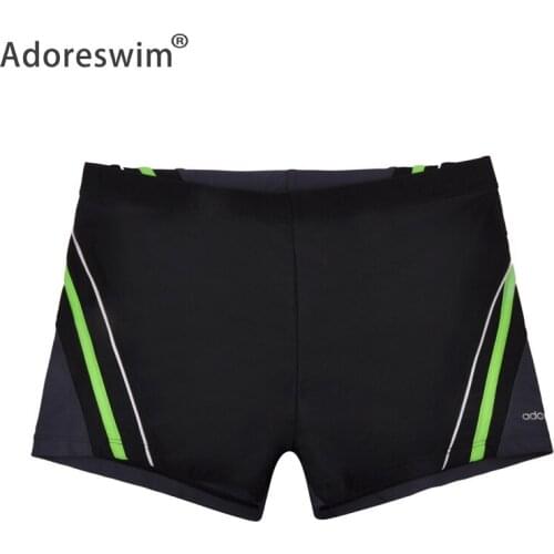 Adoreswim 2018 New Mens Summer Clothing Boy Swim Cute Trunks Big Size Swimming Shorts Boys Beach Swimwears Mens Clothing 812