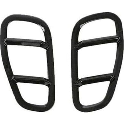 Car Accessories Exterior Protector Side Lamp Covers Decal Decor Trim for Jeep Renegade 2015-2019