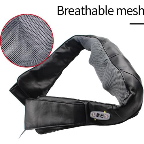 Home Car Electric Massager U Shape Shiatsu Cervical Back and Neck Massager Multifunctional Infrared Heated Massage Relax Machine