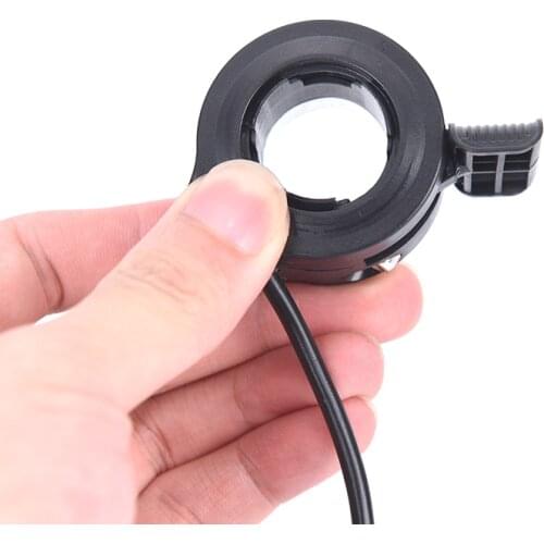 E-bike Thumb Throttle, Finger Thumb Throttle, Ebike Accelerator, Electric Scooter Electric Bicycle Part Kit 3 Wire Grip
