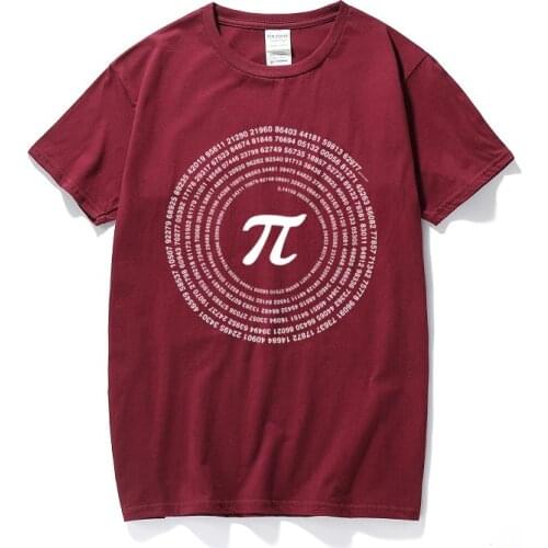 Novelty Pi Math TShirts Men Cotton Loose Short Sleeve Tee shirts Geek Style T shirt Nerd Casual Man T-shirts summer top camiseta
