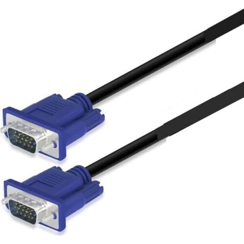 100cm VGA Cable Display Connecting Cable Desktop PC Connecting Cable TV Cable