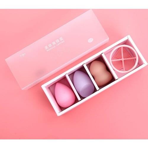 Cosmetic Puff Powder Puff Beauty To Make Up Tools &Accessories Water-drop Beauty Egg Makeup Sponge Holder Cosmetic Puff Powder