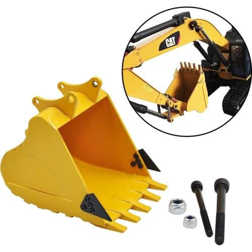 Upgrade Huina Rock Bucket 1580 Excavator 1/14 RC Metal Excavator Parts