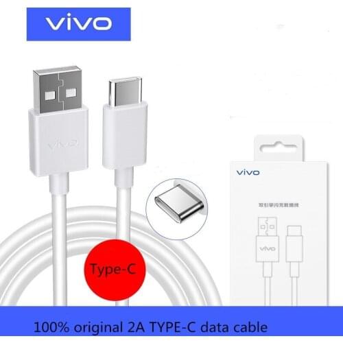 Vivo Mobile Phone IQOO7 Original Data Cable Twin-engine 2A Type-C Data Cable is compatible with Huawei, Honor, Xiaomi and other