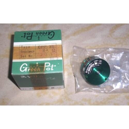 Original JAPAN CPP-35 2K double shaft Angle sensor precision conductive plastic potentiometer switch