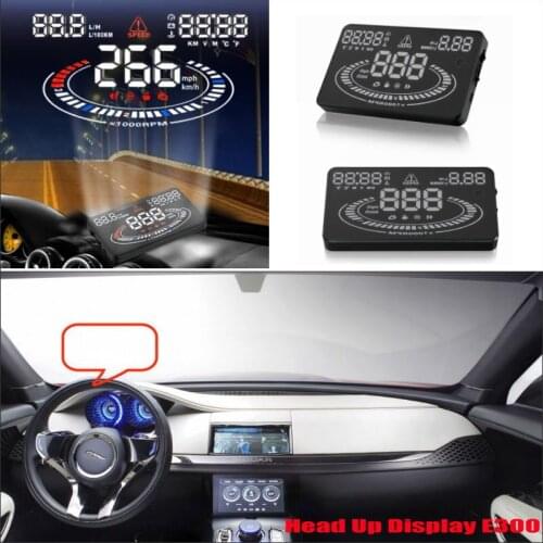 Car OBD HUD Head Up Display For Jaguar XF/XE/XJ 2009-2019 AUTO Windshield Driving Screen Projector - Reflecting Windshield
