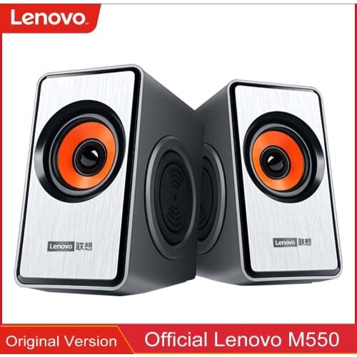 Lenovo M550 Audio Computer Desktop Speaker Desktop Notebook Multimedia Mobile Phone Subwoofer Wired USB Portable Stereo Speaker