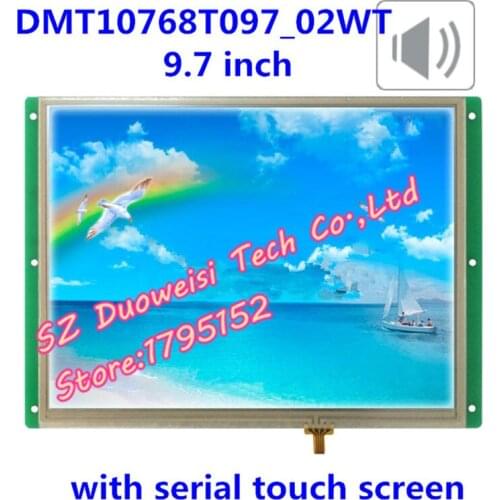 High light DMT10768T097_02w serial voice playback DGUS wide viewing angle touchs creen