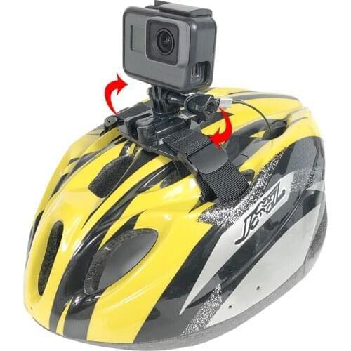 Bicycle Cycling Belt Helmet Strap Mount Anti-lost Safety Rope For GoPro Hero 7/6/5/4 SJCAM Xiaomi YI 4K Sport Camera Accessories