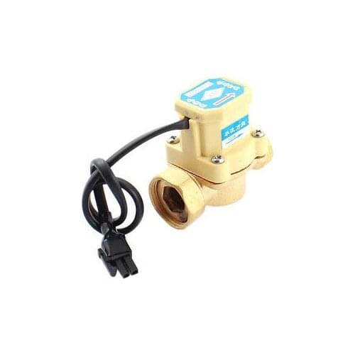 1/2PT 3/4PT M/F Water Flow Sensor Controller Switch 0.6Mpa 0.75-5L/min 120W 220V