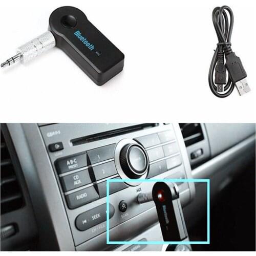 2 in 1 Car Bluetooth receiver aux for touran renault scenic 2 alfa romeo 147 nissan qashqai j10 volvo s60 bmw x5 e53 golf 5