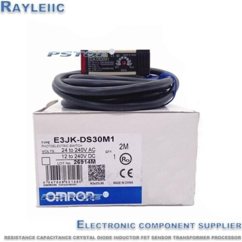 5PCS!!! NEW Original E3JK-DS30M1 Diffuse reflection photoelectric switch sensor infrared induction 100% In Stock
