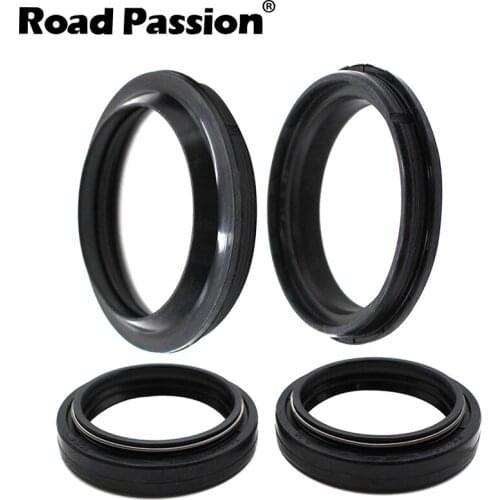 Road Passion Motorcycle 41x53x8/10.5 Front Fork Damper Shock absorber Oil Seal and Dust Seal For Yamaha YZF600R YZF750R YZF R1