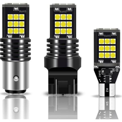 Automobile LED Light 1157/T15/T20 Brake Signal Lamp 24SMD Turn Fog Reversing Light Bulbs Car Styling Car Accessories TXTB1