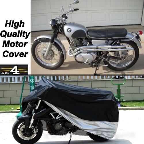 MotorCycle Cover For Honda CL77 WaterProof UV / Sun / Dust / Rain Protector Cover Made of Polyester Taffeta