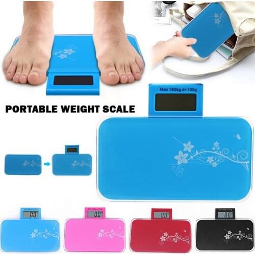 Digital Bathroom Scale Body Weigh Scale with High Precision Weighing Sensors Capacity 180KG Electronics Floor Balance Scale