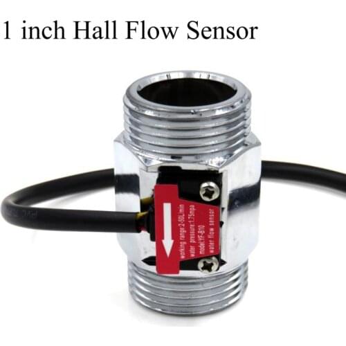 1 Inch Water Flow Hall Sensor Switch Flow Meter DN25 flowmeter sensor flowmeter water flow sensor