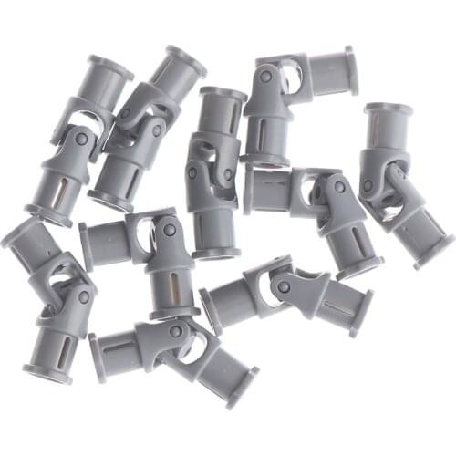 10Pcs Building Blocks Bulk Technic Parts Universal Joint Compatible For Lego For Kids Boys Toy