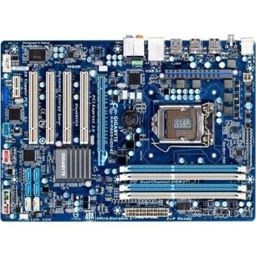 For Gigabyte GA-PA65-UD3-B3 Original Used Desktop Motherboard PA65-UD3-B3 H61 Socket LGA 1155 DDR3 ATX On Sale