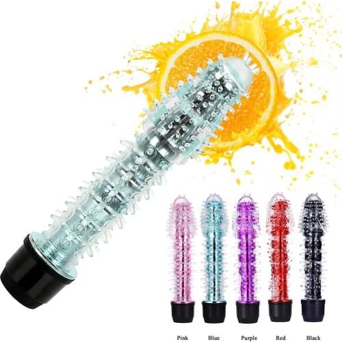 Multi-stimulation Soft Dildo Vibrator Single Frequency Stimulate G-spot Erotic Sex Toy Clitoris Pussy Massage Vibrator for Women