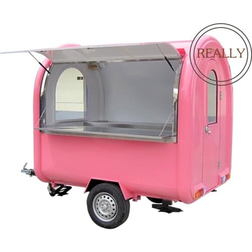 Hot Sale Food Cart For Wholesale Hot Dog mobile Dining Cart popular food trailer for sale