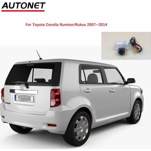 Autonet CVBS Rear view camera For Toyota Corolla Rumion / Rukus 2007~2014 AHD night view rear camera/license plate camera