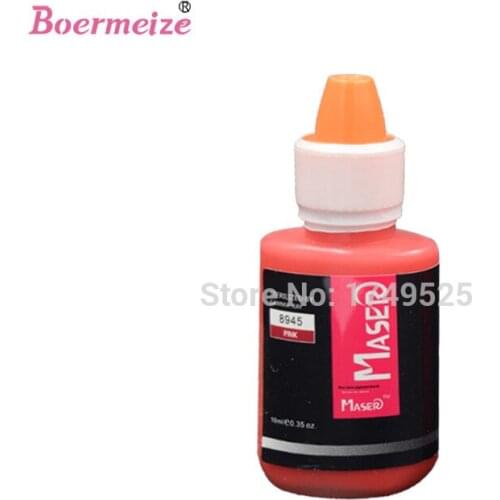 Makeup Inks 1 Bottle 8945 Pink 10ML Professional Eyebrow Lip Tattoo Permanent Makeup Free Shipping by China Past Tattoo Ink
