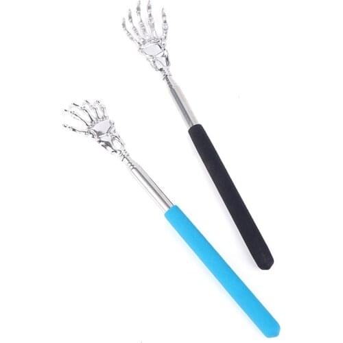1PC Stainless Steel Telescopic Back Scratcher Claw Massager For Blood Circulation Relax Health Extendable Portable Massage Tool