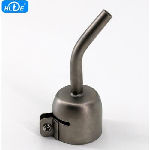 HLTE brand 5MM Bent pipe welding tip for hot air plastic welder heat gun can fit TRAC S model hot air welding tools