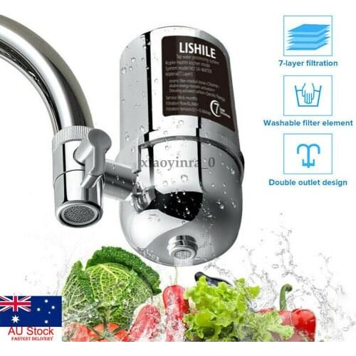 Tap Water Purifier Kitchen Faucet Washable Ceramic Percolator Mini Water Filter Filtro Rust Bacteria Removal Replacement Filter