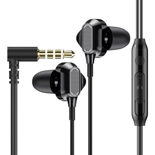 Q70 Wired Earbud Earphone Bass Wired 3.5MM In-ear Sport Headphone with Mic Headset for Phone Xiaomi Samsung Huawei