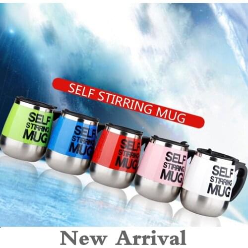 450ml Self Stirring Mug Automatic Mixing Mug for Coffee Milk Grain Oat Stainless Steel Thermal Cup Double Insulated Smart Cup