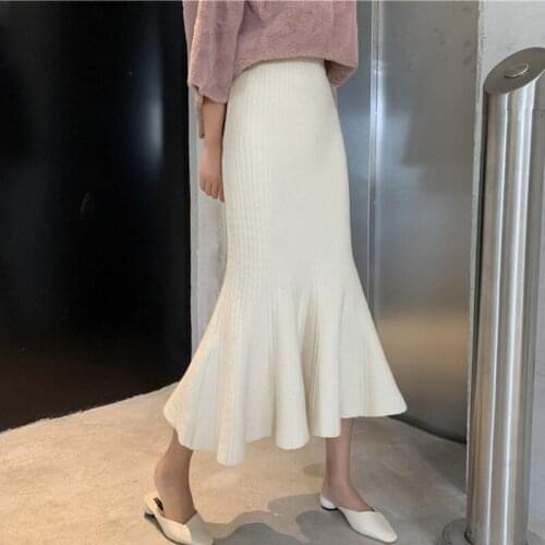 Женские трикотажные юбки SICCSAEE China At AliExpress