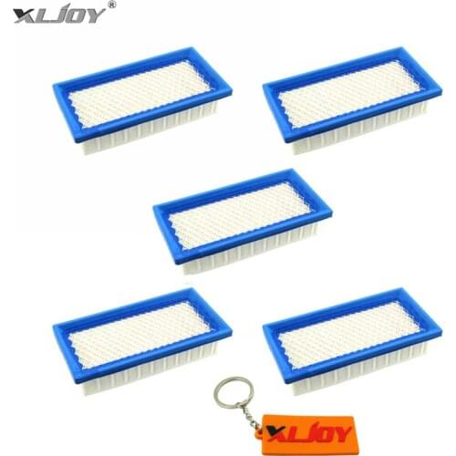 5x Air Filter For Briggs & Stratton 496077 691643 176400 19B400 19E400 256400 19F400 19G700 192400 196400 John Deere AM34093