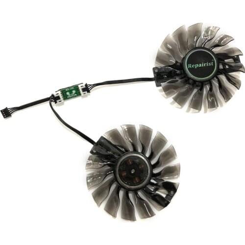 2pcs/Set 85MM Palit GeForce GTX 1060 Super JetStream Gainward GeForce GTX1060 Graphics Cards Alternative GPU Cooler Fan