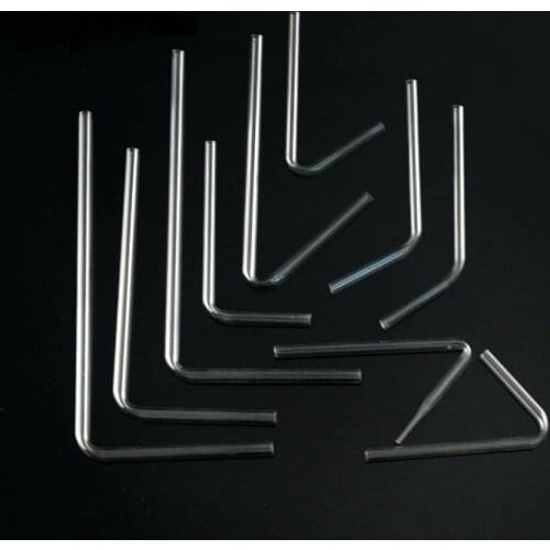 2pcs/lot Straight/L/Y/T type Diameter 7mm Glass delivery tube, Connecting pipe, gas-guide tube, quadrature tube for Lab