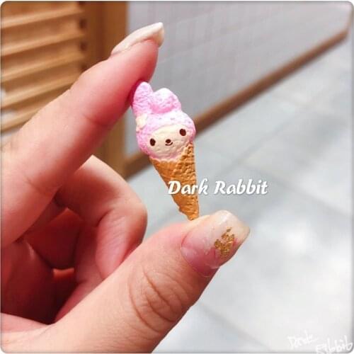 20PCS 3cm Merlot cone simulation food game cream mobile phone shell material DIY accessories